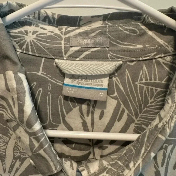 Columbia Men's Rapid Rivers Printed Short Sleeve Shirt - Picture 4 of 7